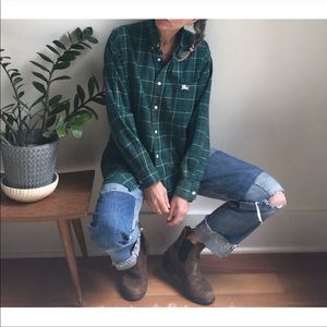 Vintage Burberry button down shirt